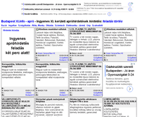 Tablet Screenshot of budapestxi.info